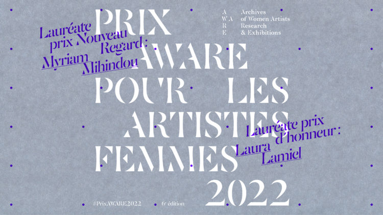 PRIX AWARE 2022 : Entretiens vidéos - AWARE