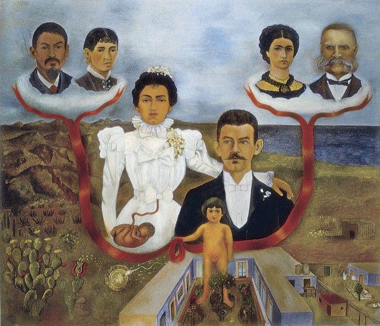 Mes Grands Parents Mes Parents Et Moi Frida Kahlo - Archives of Women Artists, Research and Exhibitions