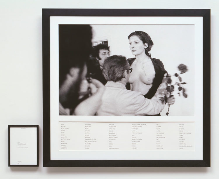 Marina Abramović — AWARE Women artists / Femmes artistes