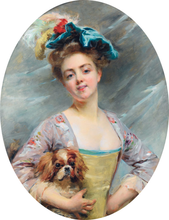 Madeleine  Lemaire (Jeanne Magdelaine Lemaire, dite) — AWARE Women artists / Femmes artistes