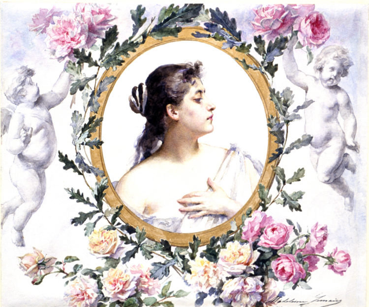 Madeleine  Lemaire (Jeanne Magdelaine Lemaire, dite) — AWARE Women artists / Femmes artistes