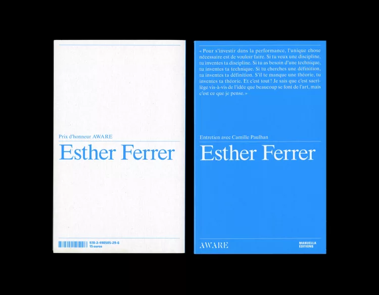 Interview with Esther Ferrer - AWARE