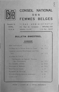 Twentieth-century Belgian networks and associations for women architects - AWARE Artistes femmes / women artists